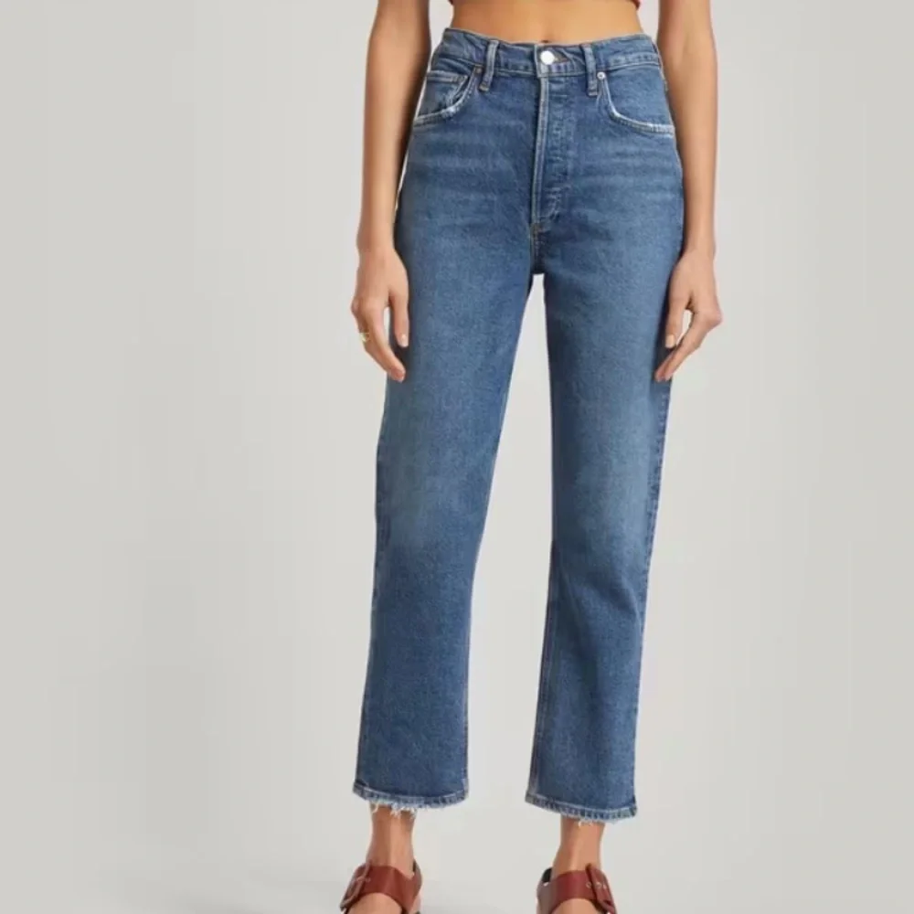 New: Agolde Riley Denim Jeans. Organic Cotton. Size 30 - Picture 2 of 16